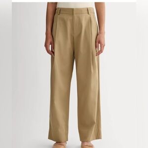 Everlane Beige Trousers Chino organic‎ cotton blend